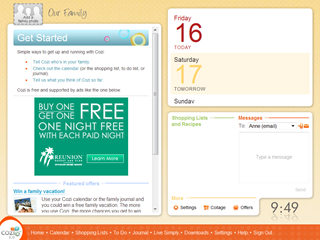 Home Page (Initial State)