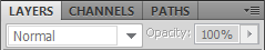 Adobe Photoshop Palette Tabs
