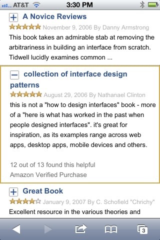 Amazon Mobile Reviews (Expanded)