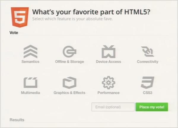 Web Component Poll